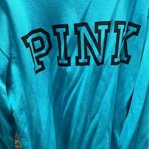 Pink crewneck sweatshirt
